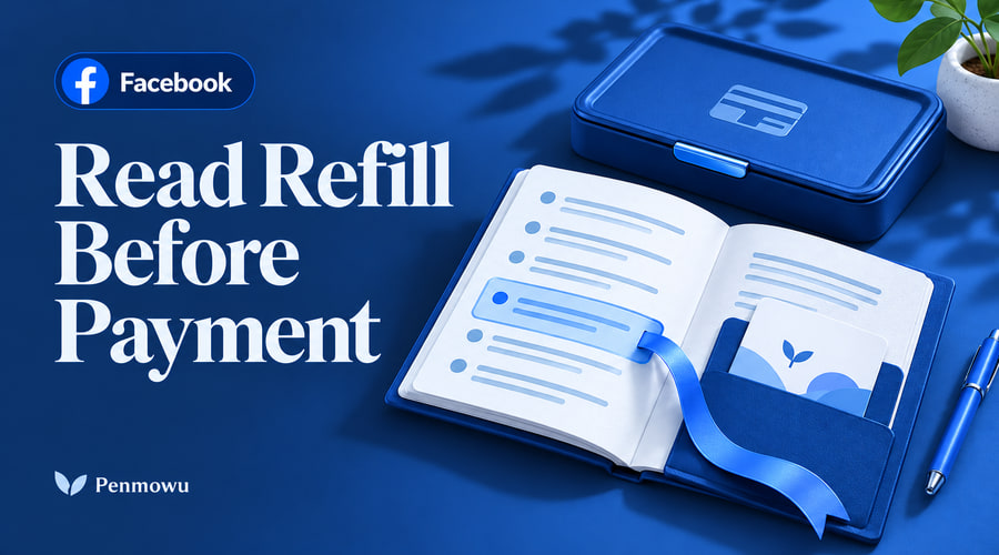 Facebook guide: Read Refill Before Payment